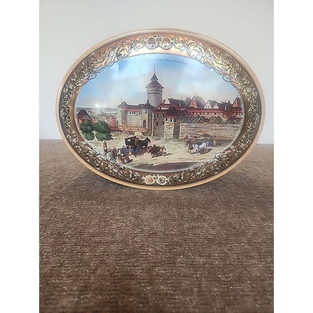 German Tin Splittler Nurnberg Lebkuchen-Schmidt 12×9×5inch